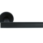 Deurkruk Brenda Op Ronde Rozet Mat Zwart