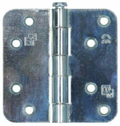 S2 scharnier 6511 met afgeronde hoeken 89x89x2,4 mm