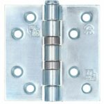 S2 kogellagerscharnier 6512 met rechte hoeken 76x76x2,4 mm