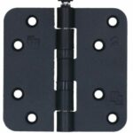 S2 nylonlagerscharnier 6512 zwart 89x89x2,4 mm