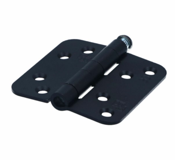 S2 scharnier 6521 zwart ronde hoeken 76x76x2,4 mm