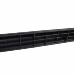 Starx plintrooster 458 x 75 mm zwart