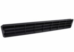Starx plintrooster 458 x 75 mm zwart