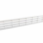 Starx plintrooster 458 x 75 mm wit