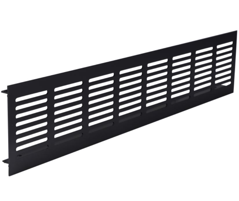 Starx plintrooster 400 x 80 mm zwart