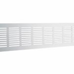 Starx plintrooster 400 x 80 mm RVS