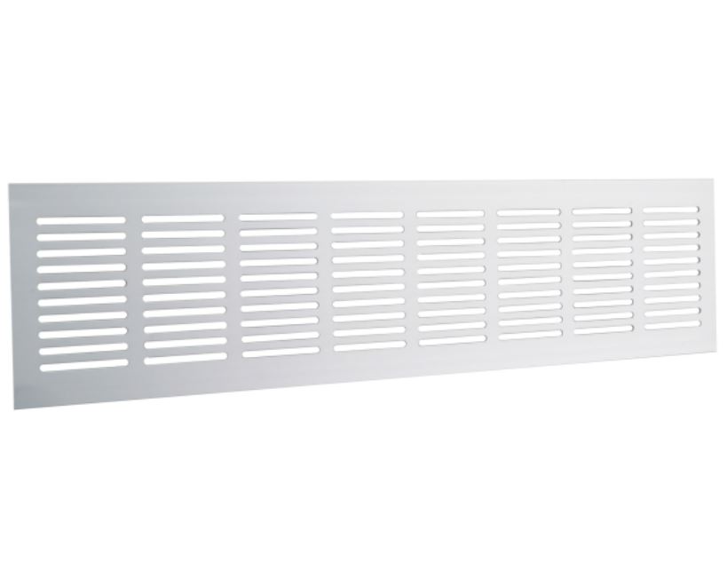 Starx plintrooster 400 x 80 mm RVS