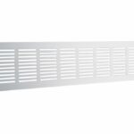 Starx plintrooster 400 x 80 mm blank