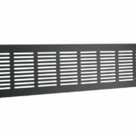 Starx plintrooster 400 x 100 mm zwart