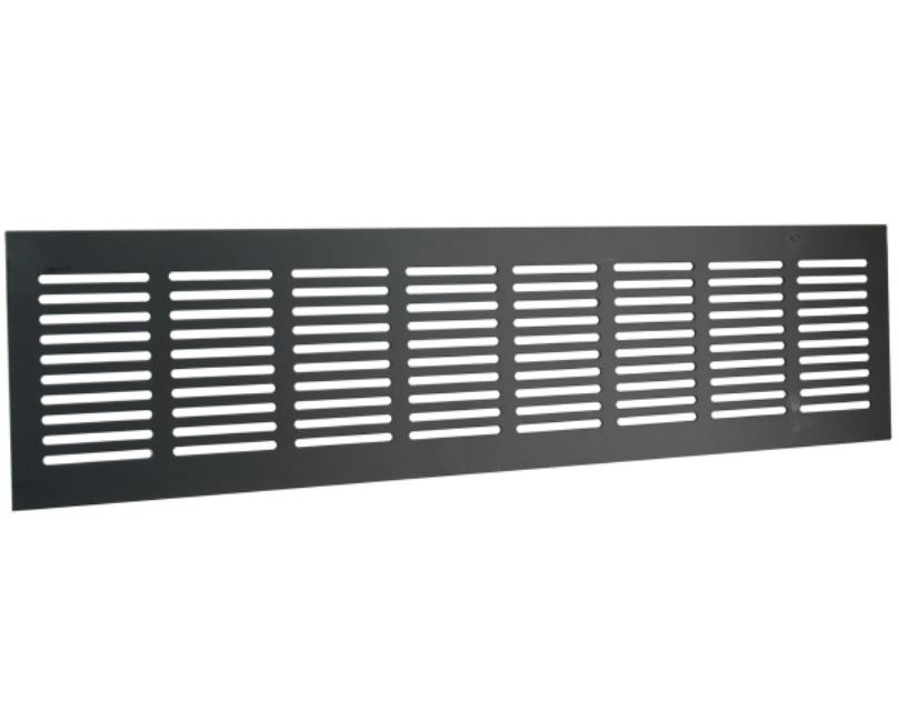 Starx plintrooster 400 x 100 mm zwart