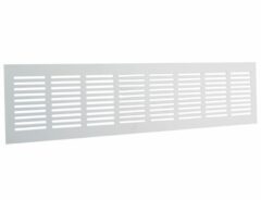 Starx plintrooster 400 x 100 mm wit