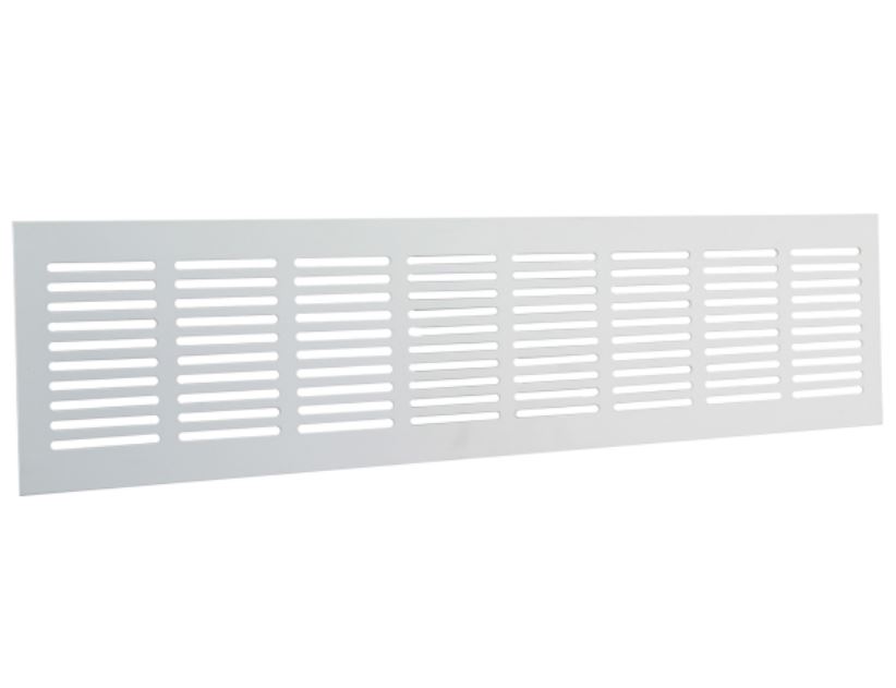 Starx plintrooster 400 x 100 mm wit