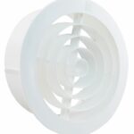 Starx ventilatierozet rond Ø120 mm wit