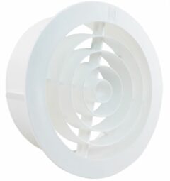 Starx ventilatierozet rond Ø120 mm wit
