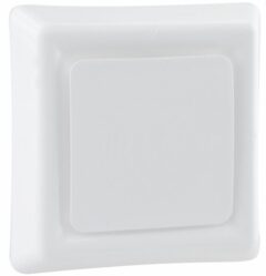 Starx afzuigventiel vierkant Ø125 mm wit