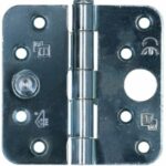 S2 veiligheidsscharnier 6511VH SKG*** ronde hoeken 89x89x2,4 mm