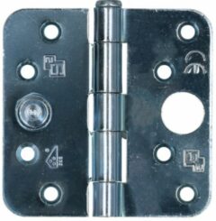 S2 veiligheidsscharnier 6511VH SKG*** ronde hoeken 89x89x2,4 mm