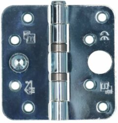 S2 veiligheidsscharnier kogellager 6512VH SKG*** ronde hoeken 89x89x2,4 mm