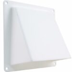 Starx gevelklep Ø125 mm wit