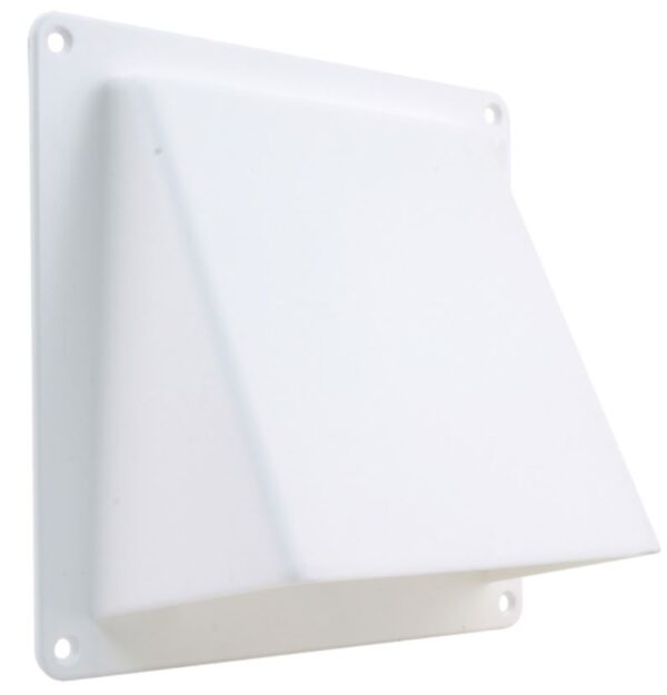 Starx gevelklep Ø125 mm wit