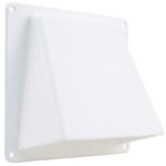 Starx gevelklep Ø100 mm wit