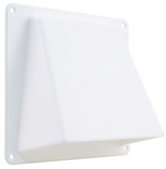 Starx gevelklep Ø100 mm wit