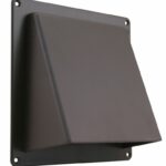 Starx gevelklep Ø150 mm bruin