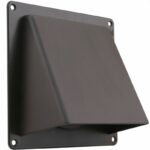 Starx gevelklep Ø125 mm bruin