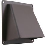 Starx gevelklep Ø100 mm bruin