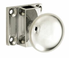 Espagnolet trekknop Elegant voor vierkante stang glans nikkel