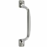 Deurgreep Elegant 155mm glans nikkel