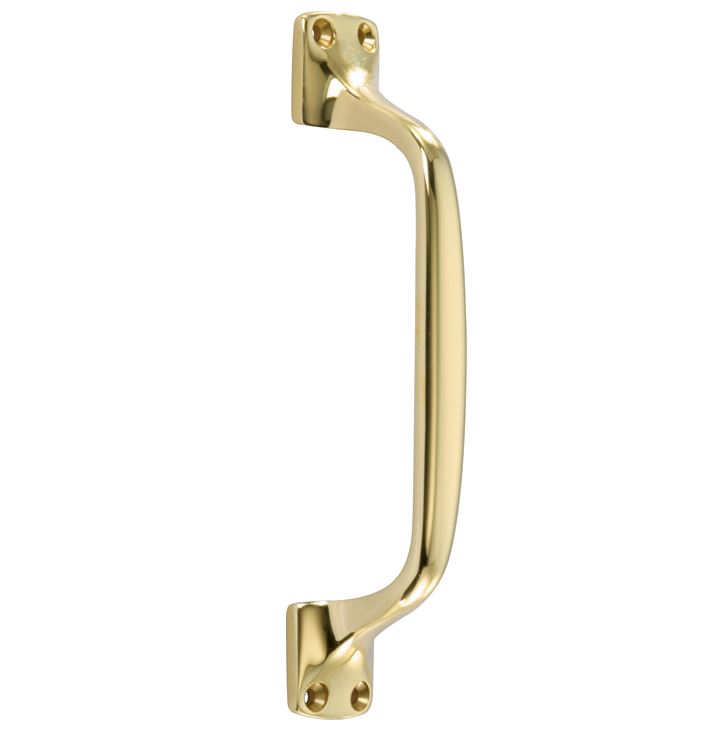 Deurgreep Elegant 115mm messing ongelakt