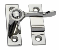 Raamwervel Elegant 15mm glans nikkel