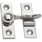 Raamwervel Elegant 0mm glans nikkel