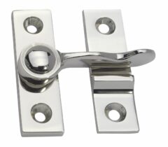 Raamwervel Elegant 0mm glans nikkel