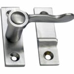 Raamwervel Elegant 20mm mat chroom