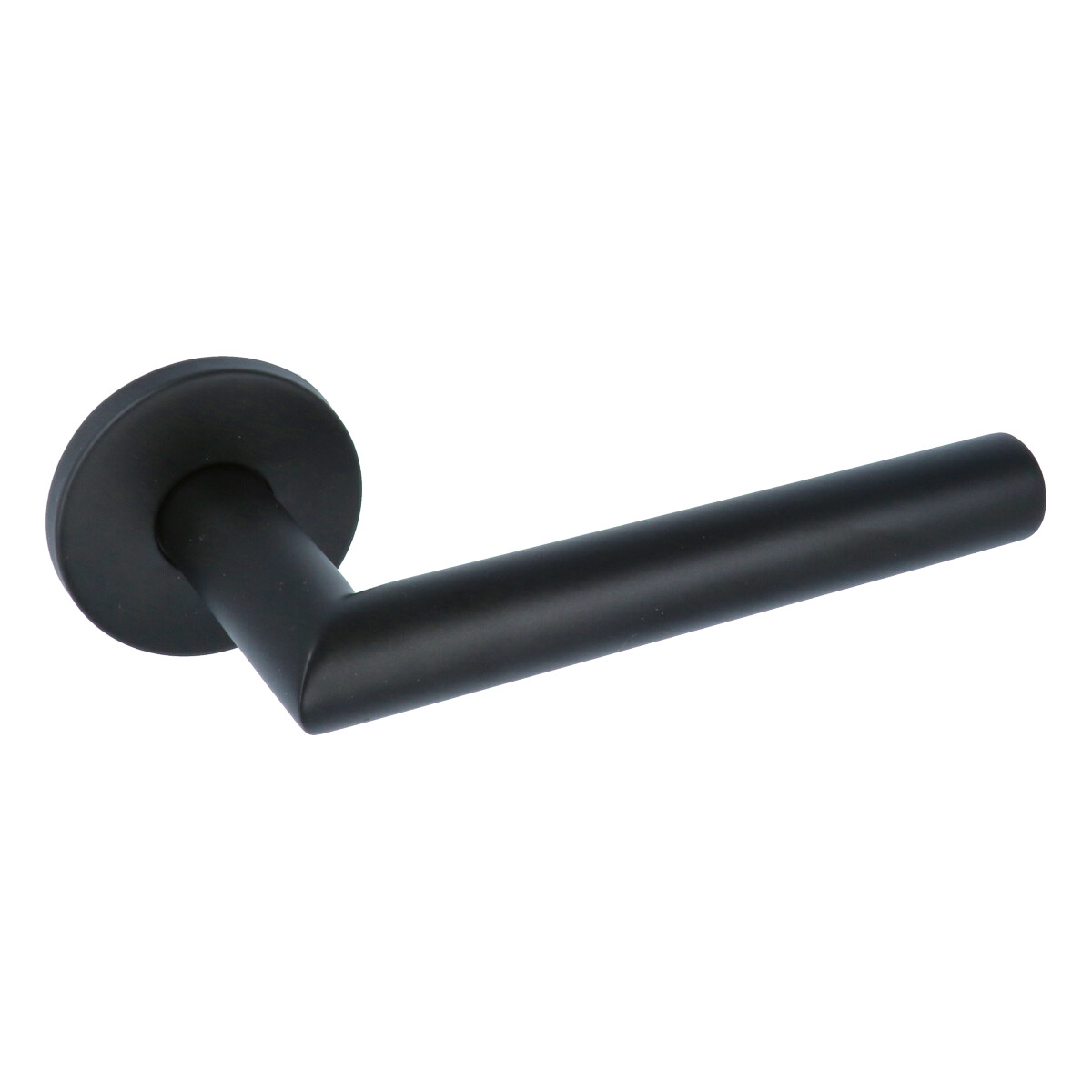 Deurkruk Marc Op Ronde Rozet Mat Zwart