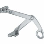 Combi uitzetter Elegant 175mm glans nikkel