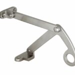 Combi uitzetter Elegant 125mm mat nikkel ongelakt