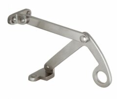 Combi uitzetter Elegant 125mm mat nikkel ongelakt