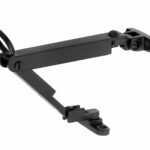 Combi uitzetter wegdraaibaar 215mm mat zwart