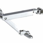 Combi uitzetter wegdraaibaar 215mm glans chroom