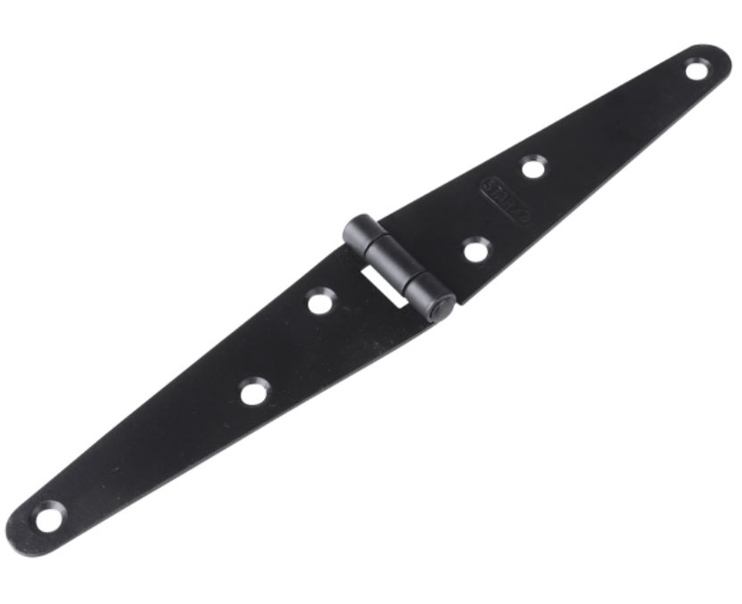 Staartheng Verzinkt 100 mm zwart