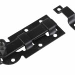 Starx schuif vlak met lip en lus verzinkt 60 mm zwart