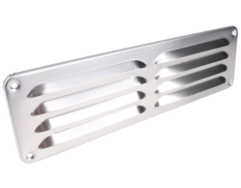 Starx schoepenrooster RVS 300 x 90 mm