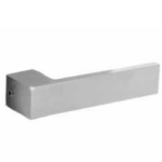 Intersteel Deurkruk Amsterdam RVS (messing inzet)