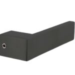 Intersteel Deurkruk Amsterdam RVS/Mat Zwart (messing inzet)