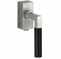 SKG2 Draaikiepgarnituur afsluitbaar Bauhaus ebben mat nikkel ongelakt