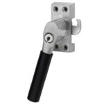 SKG Raamsluiting Met Sluitplaat Links Bauhaus ebben mat nikkel ongelakt