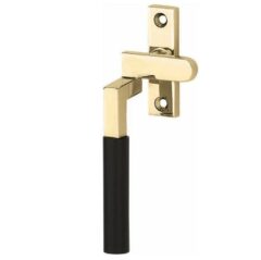 Raamboom Met Sluitplaat Links Bauhaus ebben messing ongelakt